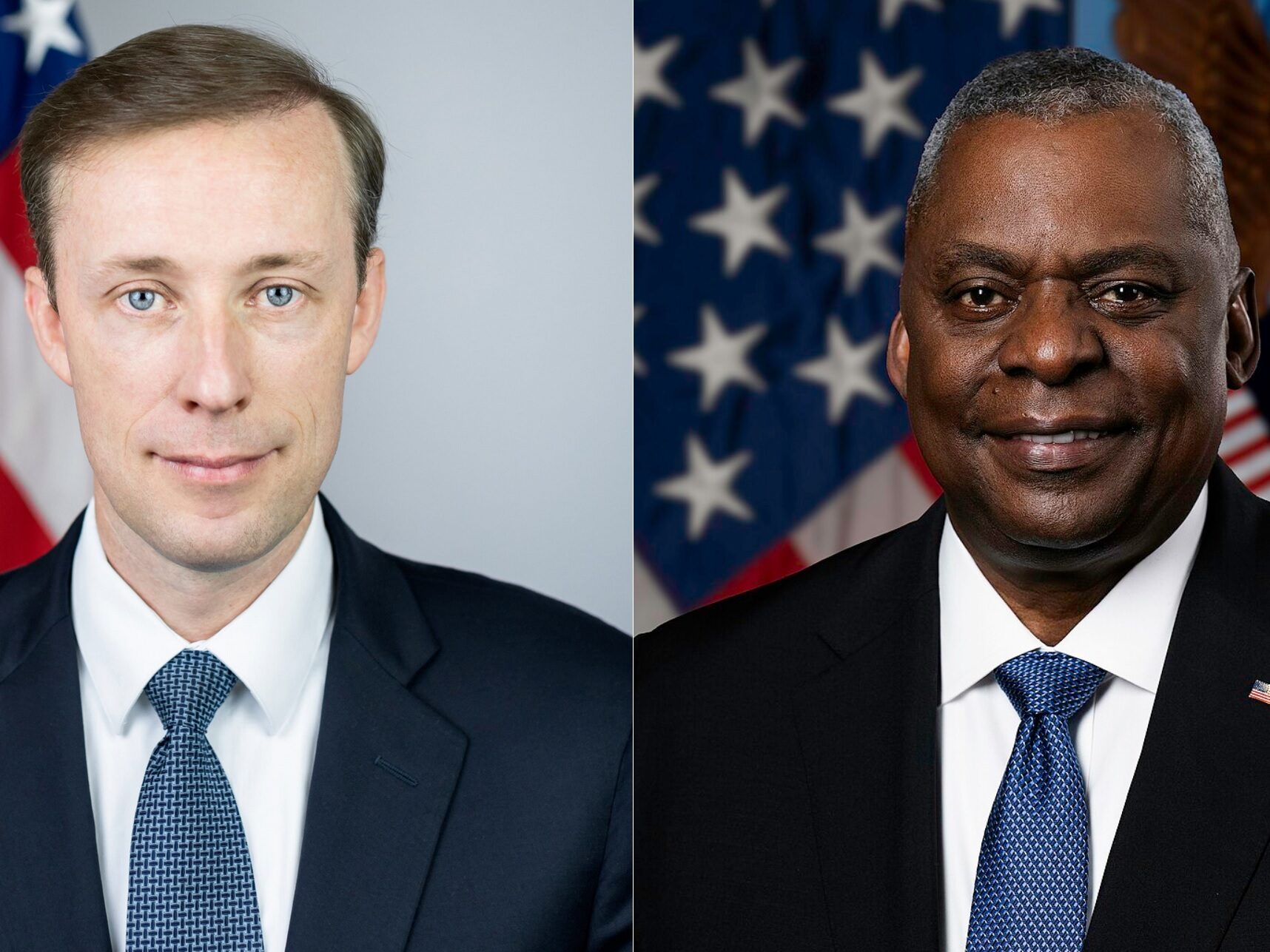 National Security Advisor Jake Sullivan and Defense Secretary Lloyd Austin