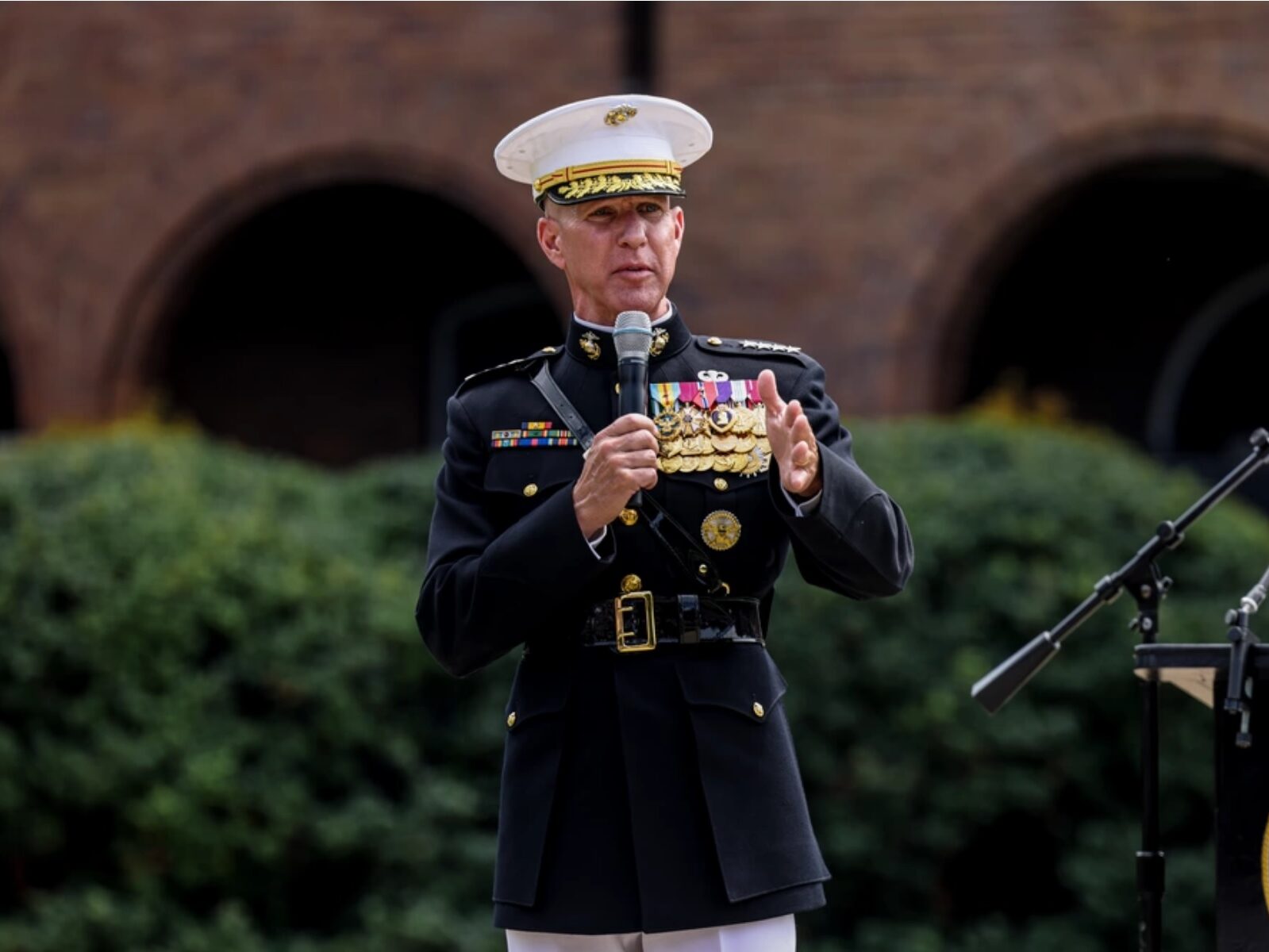 Assistant Commandant of the Marine Corps Gen. Eric M. Smith Photo by Staff Sgt. Kelsey Dornfeld Communication Directorate